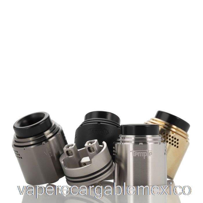 Vape Recargable Vaperz Cloud Temple 25mm Rda 28mm - Acero Inoxidable